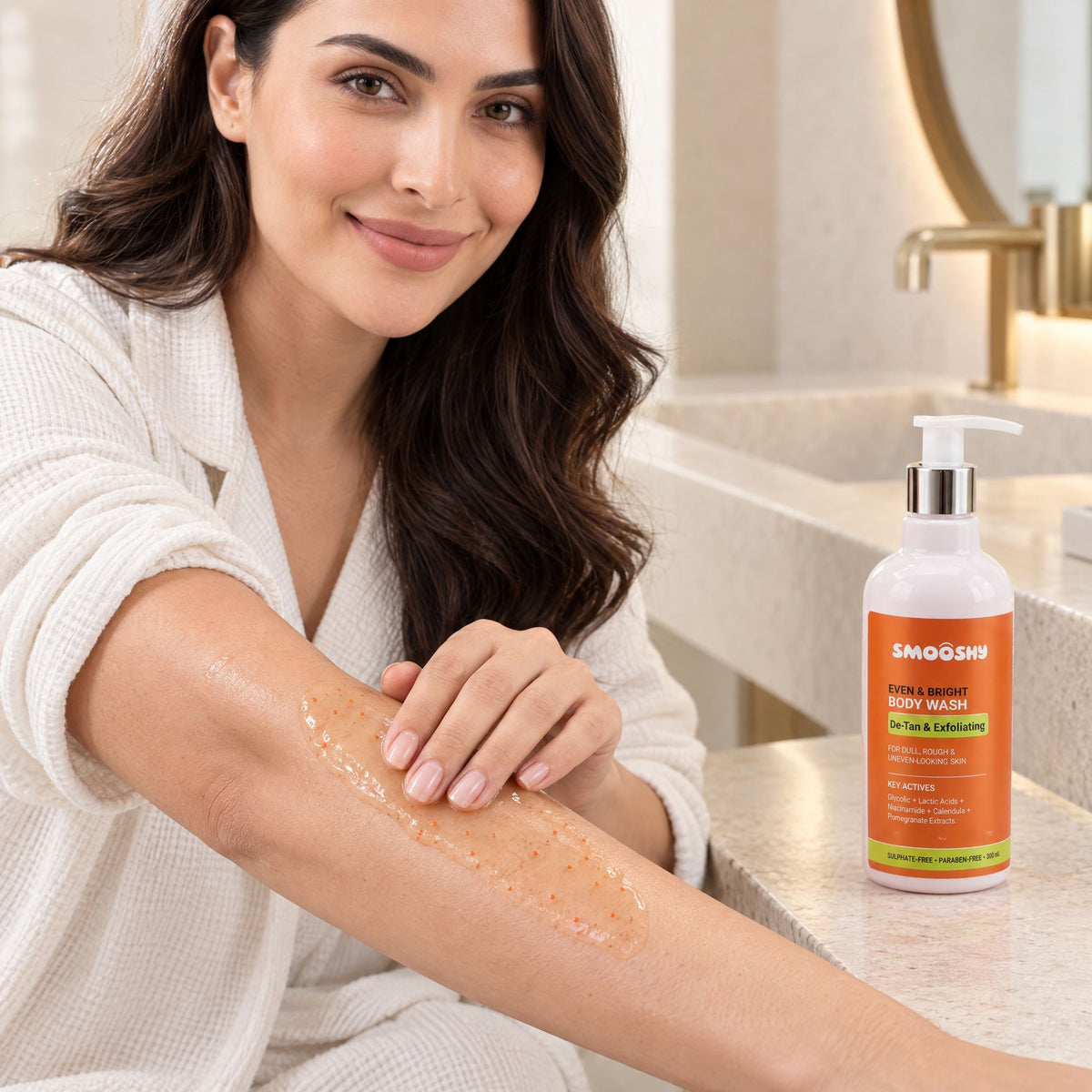 Everyday Smooshy body-care routine